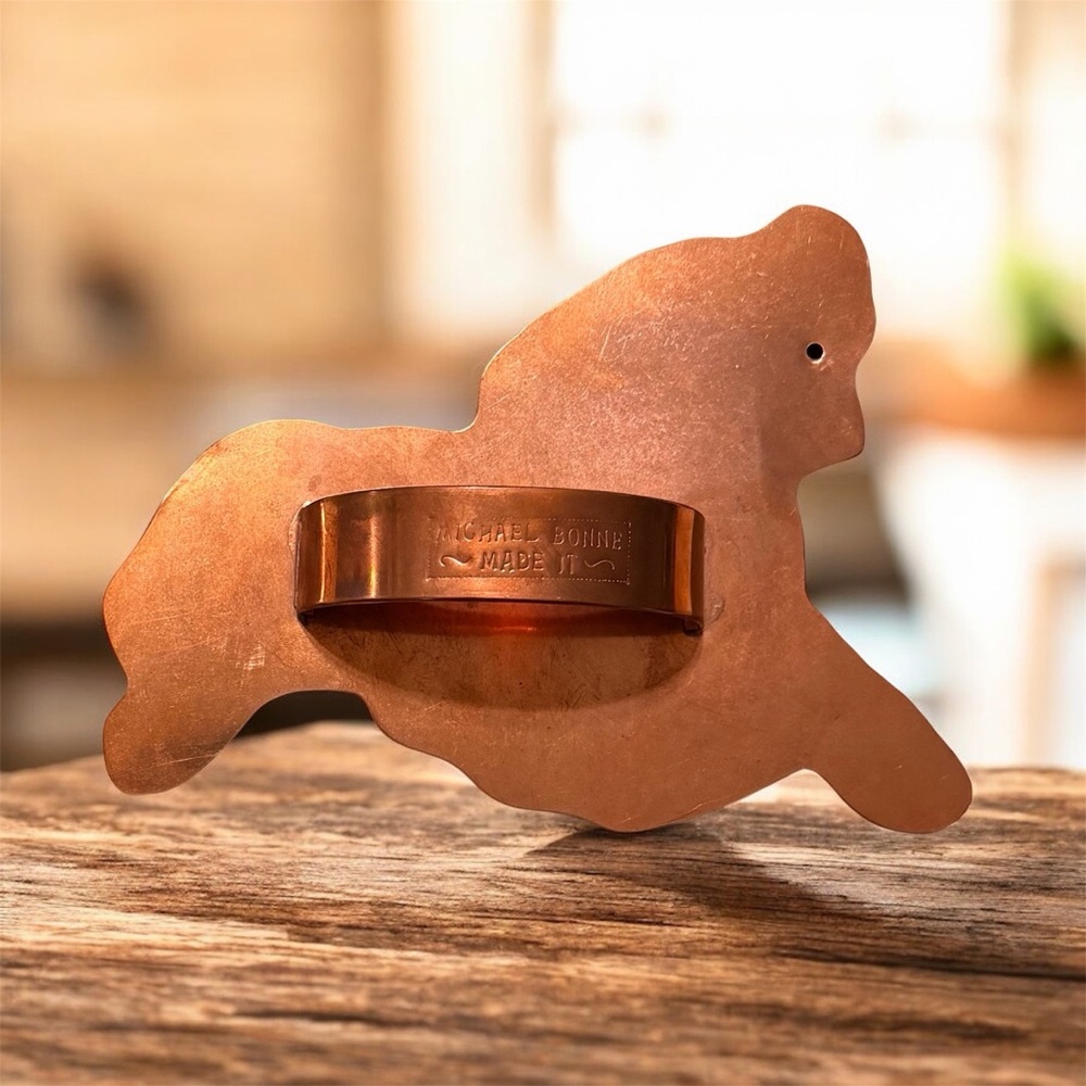 Michael Bonne Copper Running Horse Collectible Cookie Cutter